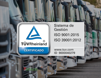 certificación iso transporte peralta